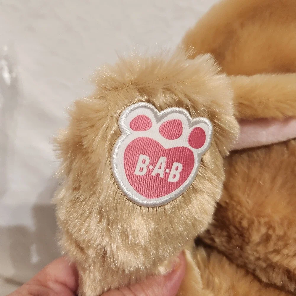Build-A-Bear Pawlette Bunny Tan Easter Rabbit Plush Stuffed Animal No Sound Box